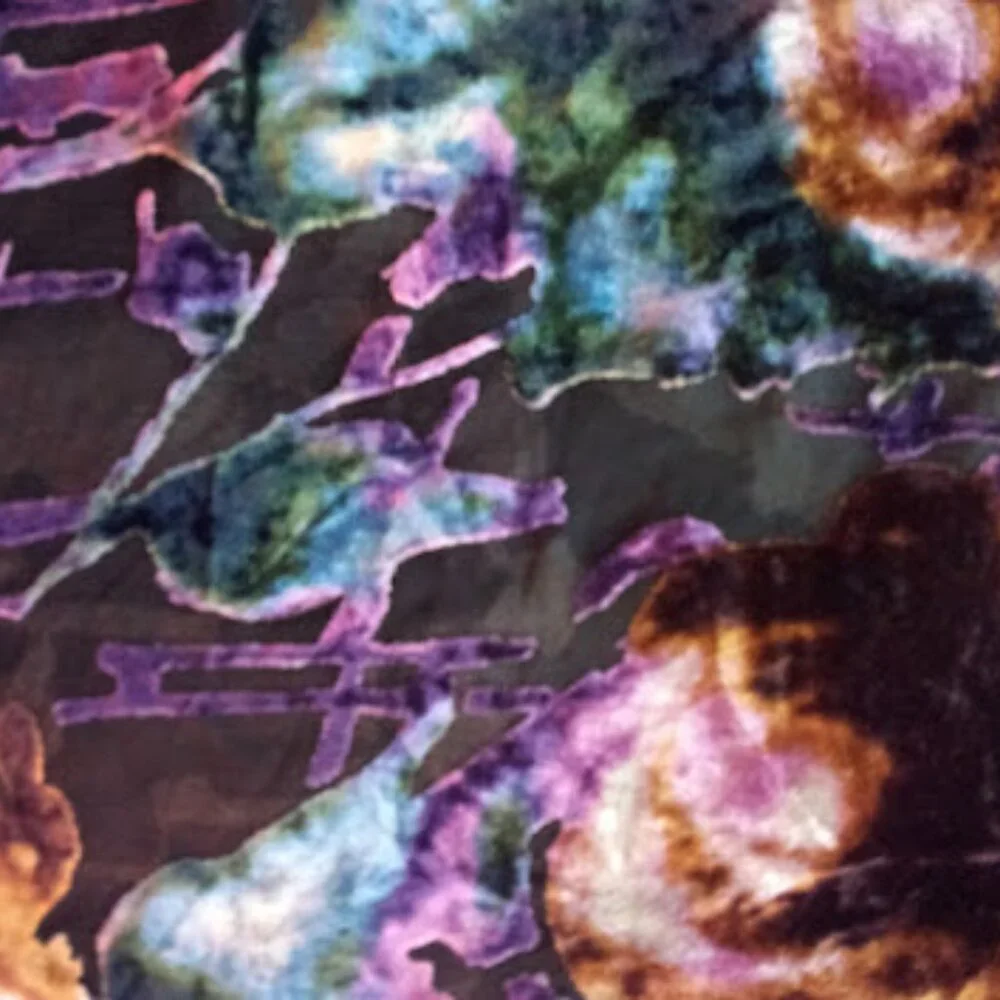 Elegant Multicolor Abstract Scarf‎